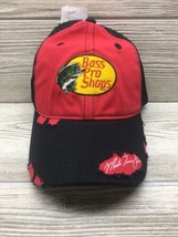 Bass Pro Shops Martin Truex Jr. Hat Mesh Adjustable SnapBack Trucker Fishing Cap - £10.90 GBP