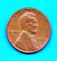 1961 D Lincoln Memorial Penny - Circulated - Light Wear - $0.01