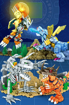 Digimon Building Blocks Assembling Toys - Agumon, Yagami Taichi, Were Ga... - £25.17 GBP+