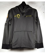 Los Angeles LA Ram Salute To Service Hoodie Sweatshirt Youth M Boys Girl... - $40.62 CAD
