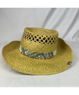 Vintage Tennessee Volunteers VOLS Fitted Straw Hat Size Large Football C... - $25.53 CAD