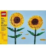 LEGO 40524 Sunflowers NEW SEALED 191 pcs Botanicals - $17.00