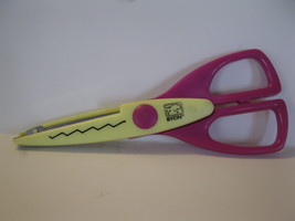 (BX-1) Bycin Crafting Scissors - Yellow w/ Purple handles - £2.75 GBP