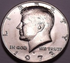 United States Unc 1973-D Kennedy Half Dollar - £2.54 GBP