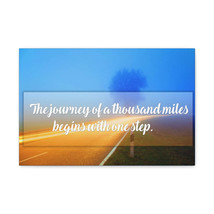 Inspirational Wall Art Journey With One Step Motivation Wall Decor for Home Off - £60.10 GBP+