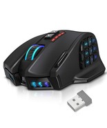 Venus Pro Rgb Wireless Mmo Gaming Mouse, 16,000 Dpi Optical Sensor, 2.4 ... - £69.19 GBP