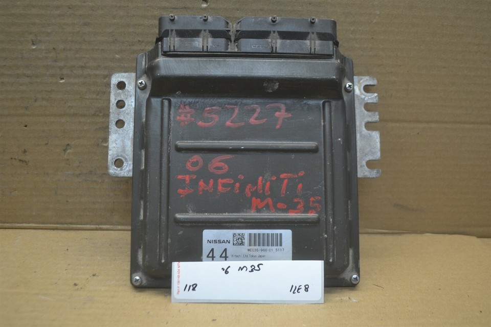 2006 Infiniti M35 3.5L AT Engine Control Unit ECU MEC35960C1 Module 118-11E8 - $48.01