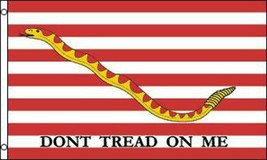 First Navy Jack Dont Tread On Me 3 X 5 Flag 3x5 FL544 Signs New Tea Party - £3.78 GBP