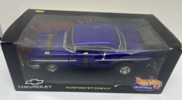VTG 1988 Mattel Hot Wheels‘57 Chevy Matte Custom Coolest Car-25”L! - £70.04 GBP