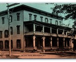 The Earl House Hotel Broadalbin New York NY UNP Unused DB Postcard V14 - $5.89