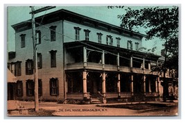 The Earl House Hotel Broadalbin New York NY UNP Unused DB Postcard V14 - £4.63 GBP