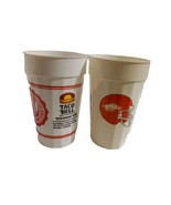 lot of 2 vtg Arkansas Razorbacks Football Pizza Hut Stadium Plastic Cups... - £7.62 GBP