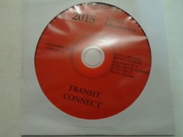 2015 Ford Transit Conectar Servicio Tienda Reparación Información Manual On CD - £243.78 GBP