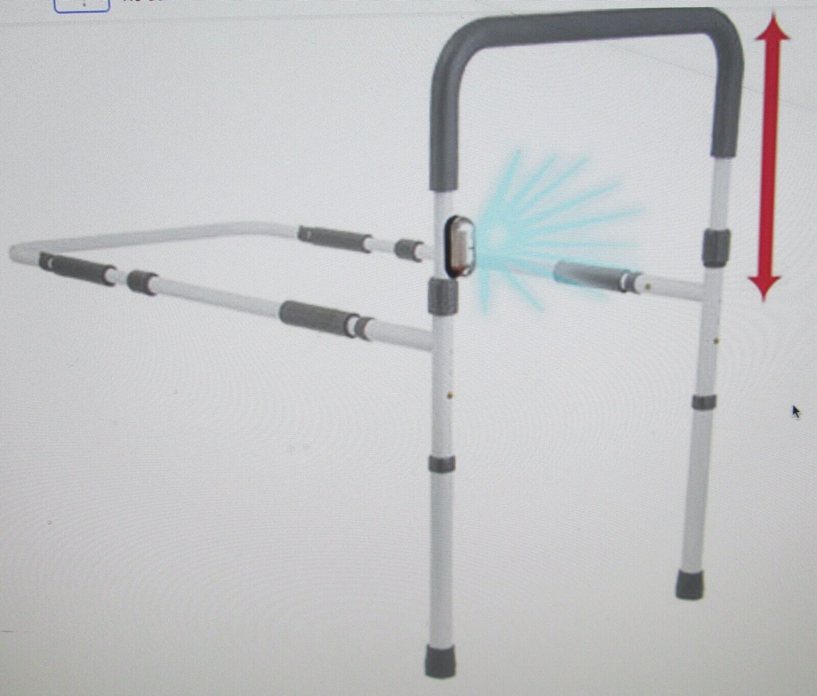 Primary image for Platinum Health LumaRail Bed Assist Rail #R3 With LED Light - New