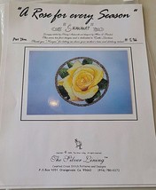 The Silver Lining A Rose For Every Season Part 3 &quot;Summer&quot; Cross Stitch Pattern - £7.43 GBP