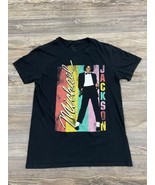 Michael Jackson T-Shirt Men&#39;s Medium Black 100% Cotton Dated 2019 - £15.16 GBP