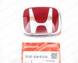 GENUINE HONDA NSX NSX-R NA2 TYPE R (R81) REAR CENTER RED EMBLEM 75701-S1... - $73.80
