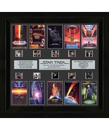 Star Trek Cinematic Collection Limited Edition Large Film Cell Montage - £172.40 GBP+