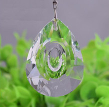 100pcs/Lot 38mm Crystal Chandelier Lustre Drop Pendant Chandelier Hanging Prisms - £63.82 GBP