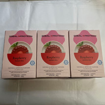3 boxes Ideal Protein Raspberry Gelatin mix BB 01/31/25 or later FREE SHIP - $112.99