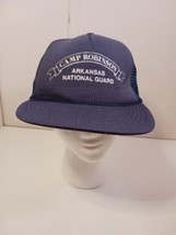 Vintage Camp Robinson Arkansas National Guard Snapback Cap Hat - $19.79