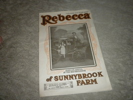 Hollis Street Theatre Boston 1909 Rebecca of Sunnybrook Farm Program 8 pgs VG - £27.94 GBP