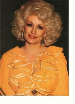 Dolly Parton teen magazine pinup clipping yellow shirt Tiger Beat Teen Beat - £2.75 GBP