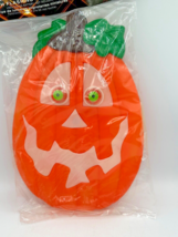 Vtg Mr Glow N Pumpkin Twinkle Halloween Flashing Eyes Lights Jack o Lantern - £14.52 GBP