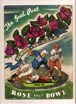 1947 Rose Bowl Game Program UCLA Illinois RARE - £132.17 GBP