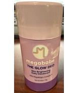 NEW Megababe Deodorant The Glow Deo 2.6 oz Skin Brightening Daily Deodorant - $10.89