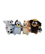 Squishmallows HugMees 6&quot; Set Bluey Bingo Snickers Chloe Plush Set 4 - $973.93 MXN
