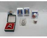 Lot Of (7) Thimbles Circus Circus Mt Rushmore Flowers - $35.63