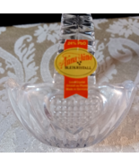 Anna Hutte Bleikristall Germany Lead Crystal Basket Small 3.5” Hearts Clear - €10,24 EUR