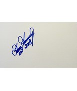 GOOSE GOSSAGE AUTOGRAPHED Hand SIGNED 5x8 INDEX CARD YANKEES HOF 2008 w/COA - £20.03 GBP