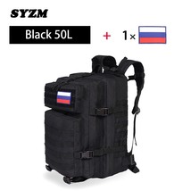 SYZM 50L/30L Camouflage Army Backpack Men Military Waterproof Tactical Bags Assa - £95.93 GBP