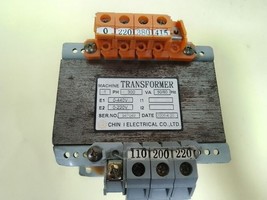 Chin Electrical Co 1PH 300VA 50/60Hz Machine Transformer - £830.14 GBP