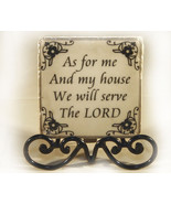 Inspirational Plaque with Black Metal Stand - £6.38 GBP