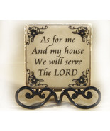 Inspirational Plaque with Black Metal Stand - $10.96 CAD