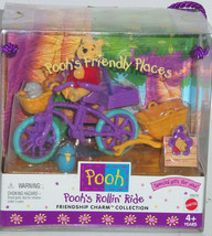 Disney Winnie Pooh&#39;s Rollin&#39; Ride Bicycle Friendship Charm Collection 1999 - £39.58 GBP