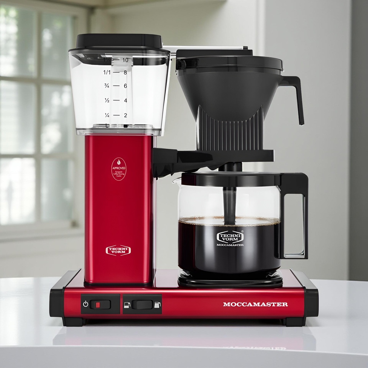Moccamaster KBGV Select 10-Cup Coffee Maker 53944 – Candy Apple Red - $322.15