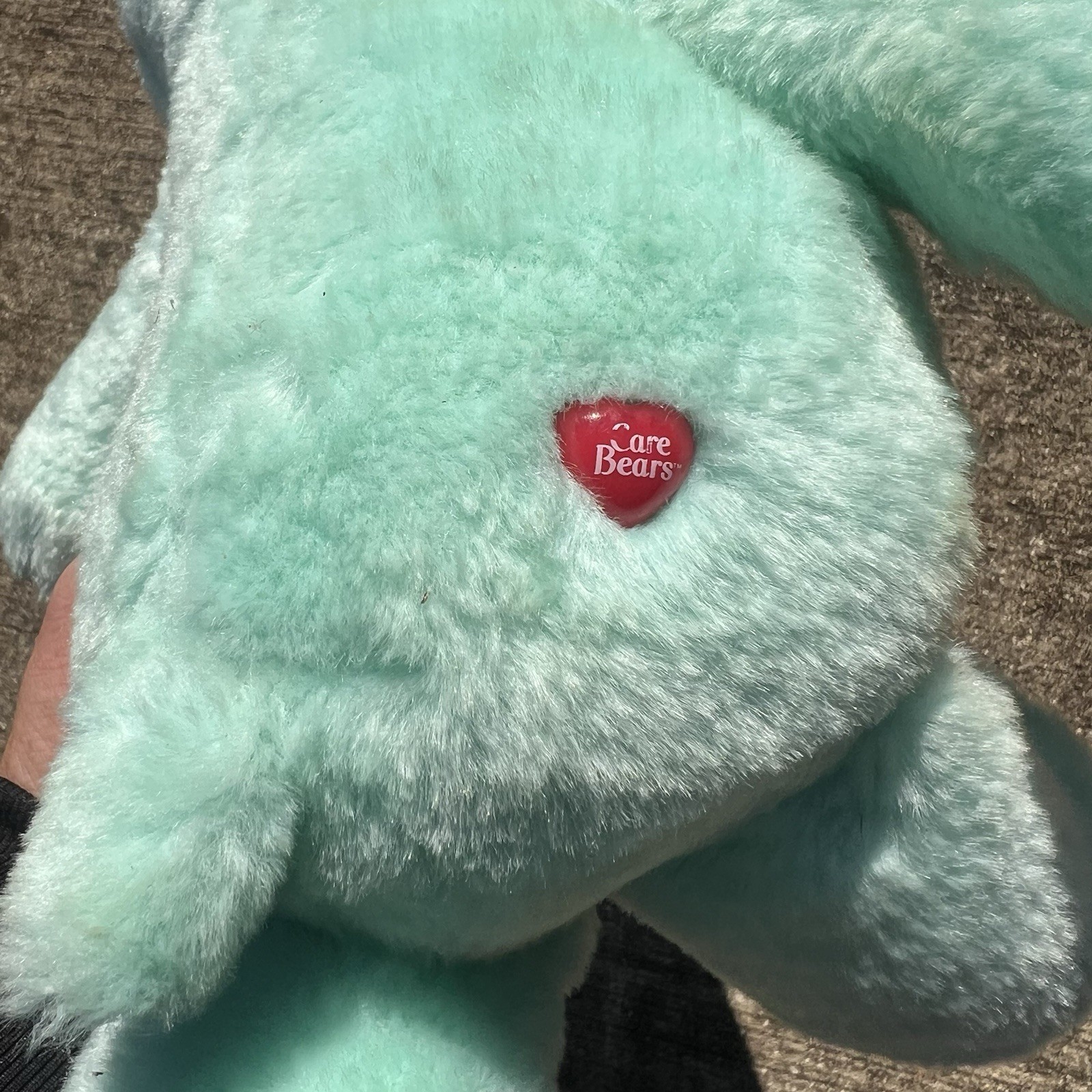 2003 Care Bears ‘Wish Bear’ Plush Stuffed Animal Blue Green Shooting Star 13” Item image 2