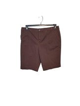 Additions by Chico&#39;s Chino/Bermuda Shorts Chico Size 1.5 (10) Brown Stretch - $28.95