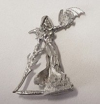 Reaper Miniatures #02986 Eldessa, Necromancer,  Unpainted Metal, NEW in ... - £5.44 GBP