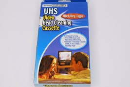 Living Solutions VHS Video Head Cleaning Cassette (Wet/ Dry Type) - $7.92