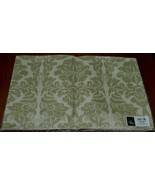 Home Wear Sienna Scroll Placemat - Set of 2 - Green - BRAND NEW IN PACKAGE - $11.87