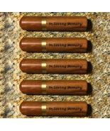 Set of Five ENGRAVED "In Loving Memory" Natural Rosewood Cremation Urn /... - $65.00