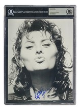 Sophia Loren Signé Slabbed 8x10 Photo Bas - £152.19 GBP