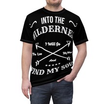 Modern Wilderness Quote Tee - &quot;Into the Wilderness&quot; - Soft &amp; Breathable ... - £31.59 GBP+