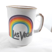 Las Vegas Nevada Rainbow Vintage Coffee Cup Mug Souvenir - £11.99 GBP