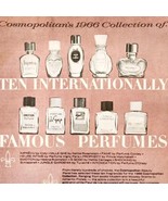 1966 Cosmopolitan 10 Famous Women&#39;s Perfumes Advertisement Fragrance DWLL10 - $41.13 CAD